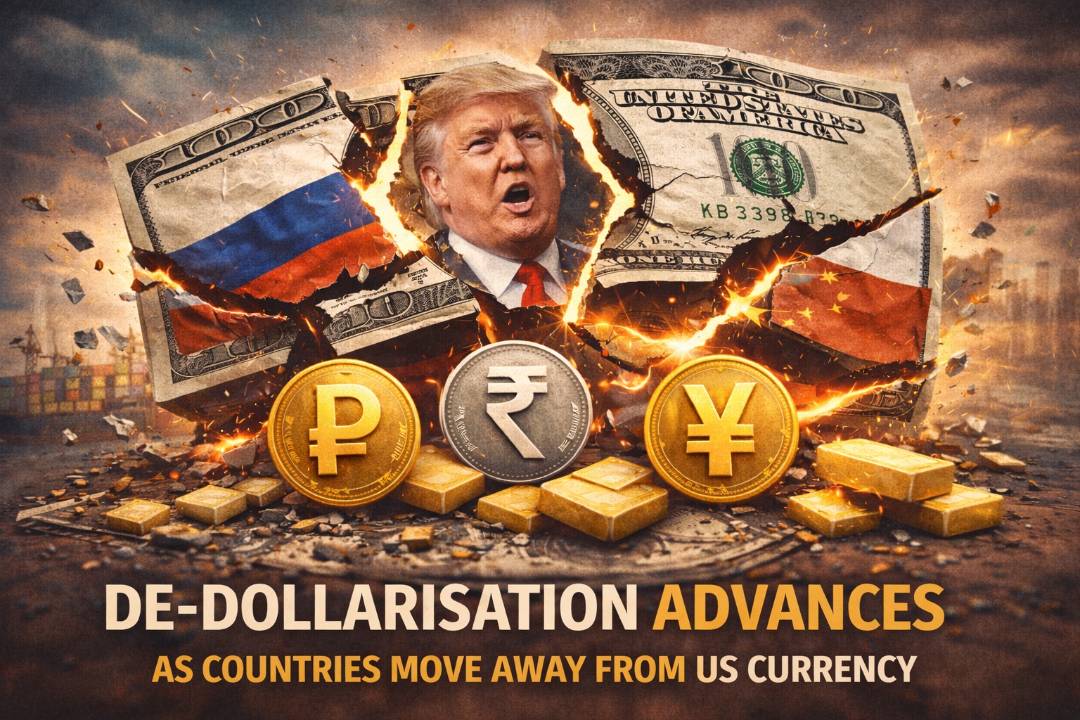 De-dollarisation and global currency shift - Trump