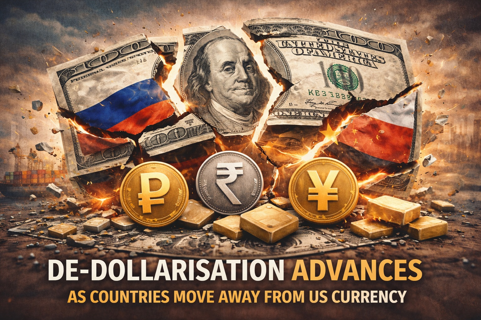 De-Dollarisation Advances as Countries Diversify Away From US Currency