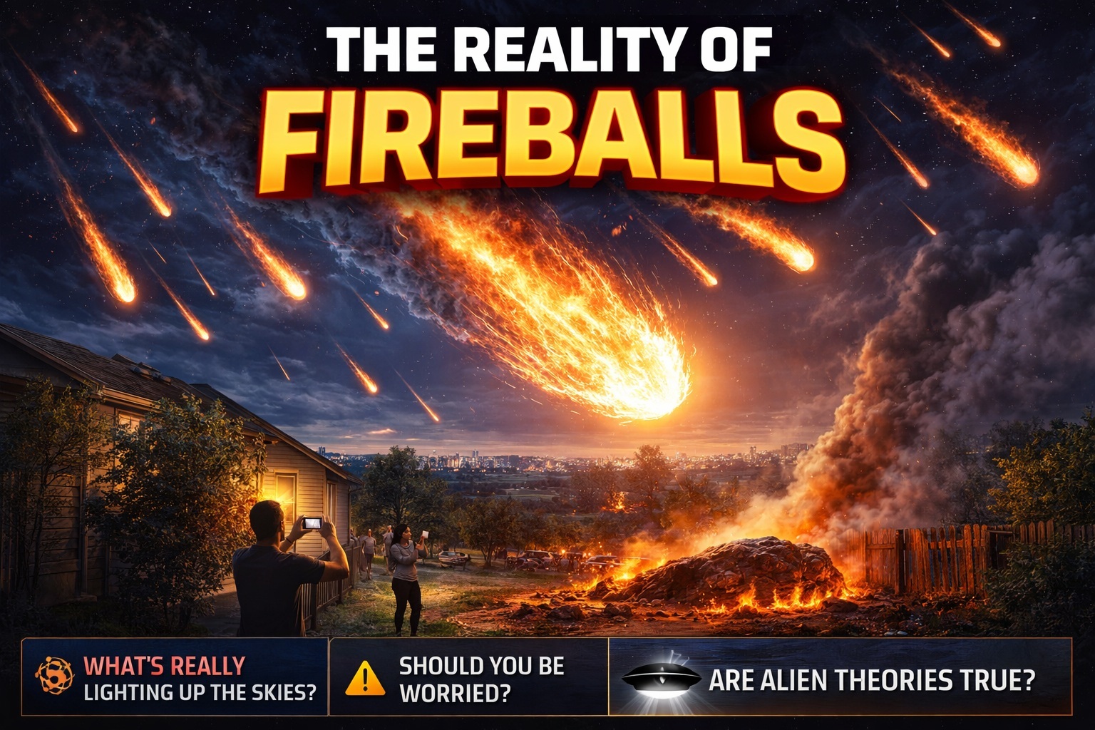 Reality Behind the Fireballs: What’s Really Lighting Up U.S. Skies?