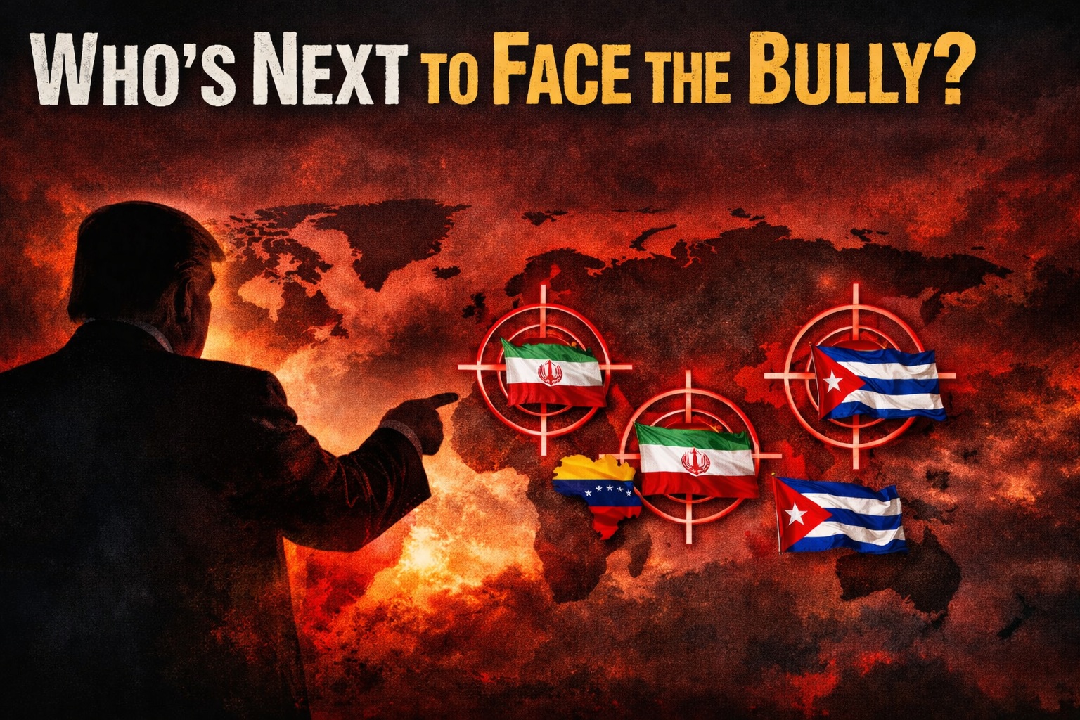 Who’s Next to Face the Bully of Trump? After Venezuela, Iran, Cuba in the Crosshairs